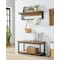 Alaterre Furniture Claremont 40"L Rustic Wood Coat Hook and Bench Set ANCM042474 - alternate 8